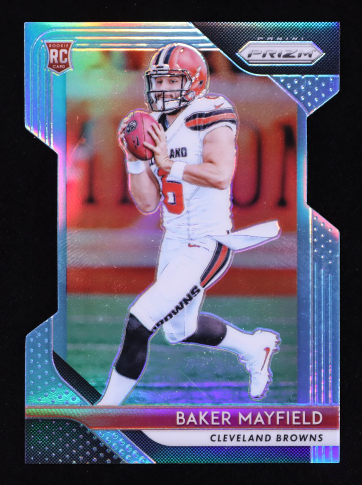 Baker Mayfield 2018 Panini Prizm Prizms Die Cut Light Blue #201 RC #149/199