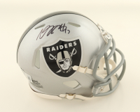 Davante Adams Signed Raiders Speed Mini Helmet (Beckett) at PristineAuction.com