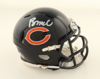 Rome Odunze Signed Bears Speed Mini Helmet (Fanatics) at PristineAuction.com
