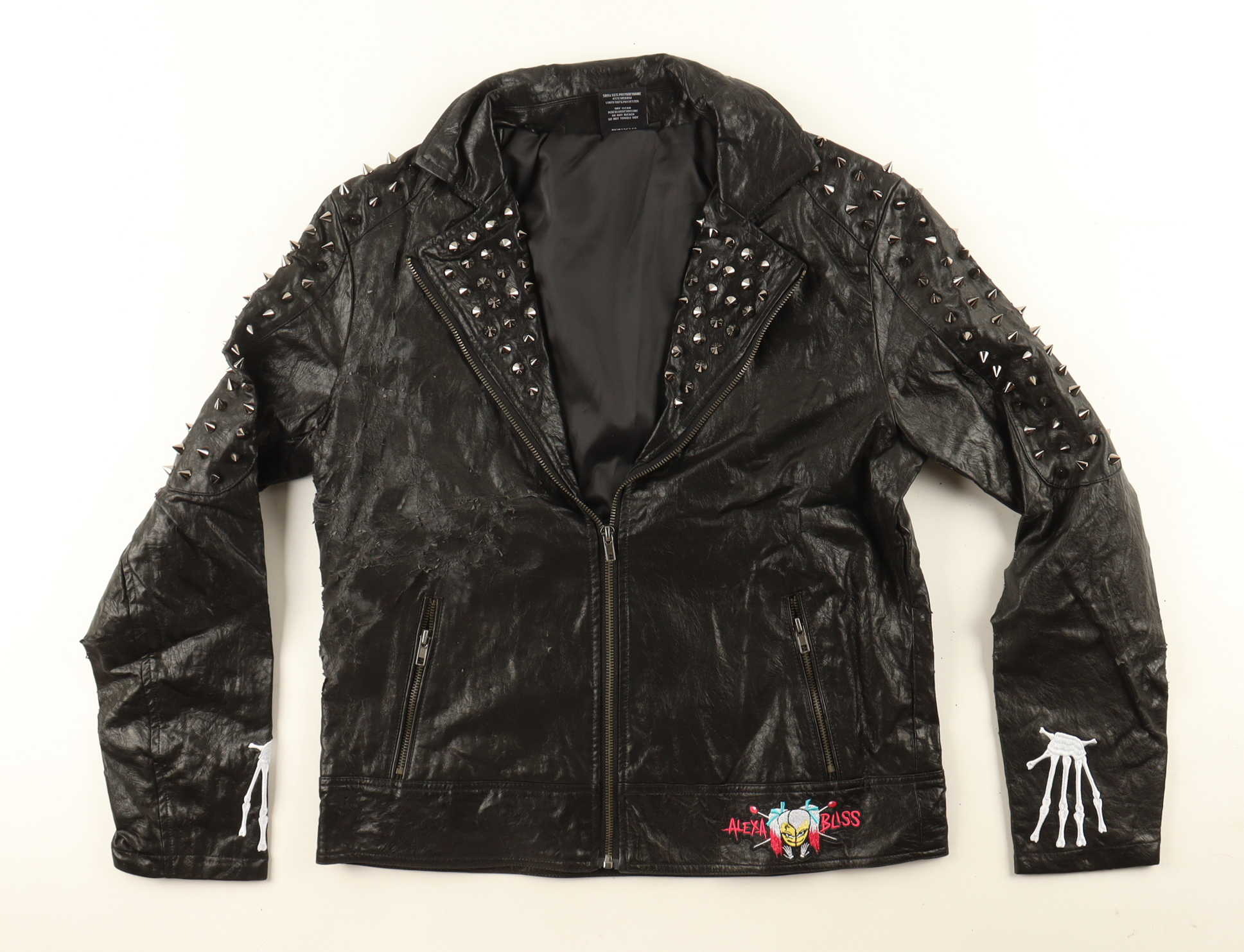 Alexa Bliss Signed WWE "Little Miss Bliss" Leather Jacket (Beckett) at PristineAuction.com Alexa Bliss Signed WWE "Little Miss Bliss" Leather Jacket (Beckett) at PristineAuction.com