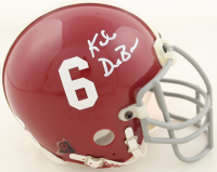 Kalen DeBoer Signed Alabama Crimson Tide Authentic Mini Helmet (JSA) at PristineAuction.com