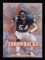 Brian Urlacher 2000 Fleer Tradition Throwbacks #7 RC at PristineAuction.com