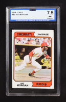 Joe Morgan 1974 Topps #85 (ISA 7.5) at PristineAuction.com