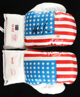 Mike Tyson Signed Pair of (2) Last Punch Boxing Gloves (Tyson & PSA) at PristineAuction.com
