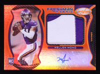 Kellen Mond 2021 Certified Mirror Orange #221 RC JSY AU #111/249 at PristineAuction.com