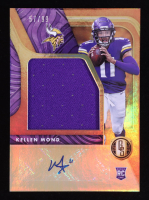 Kellen Mond 2021 Panini Gold Standard Rookie Jersey Autographs Jumbo #6 RC #57/99 at PristineAuction.com