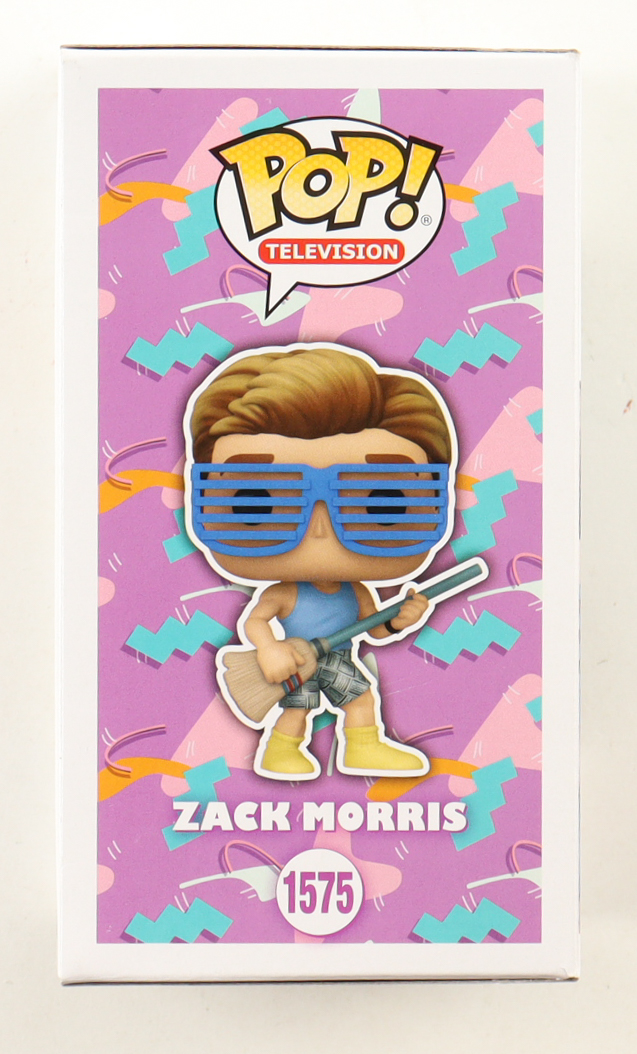 Mark-Paul Gosselaar Signed "Saved By The Bell" #1575 Zack Morris Funko Pop! Vinyl Figure Inscribed "Zack" (Beckett) at PristineAuction.com Mark-Paul Gosselaar Signed "Saved By The Bell" #1575 Zack Morris Funko Pop! Vinyl Figure Inscribed "Zack" (Beckett) at PristineAuction.com