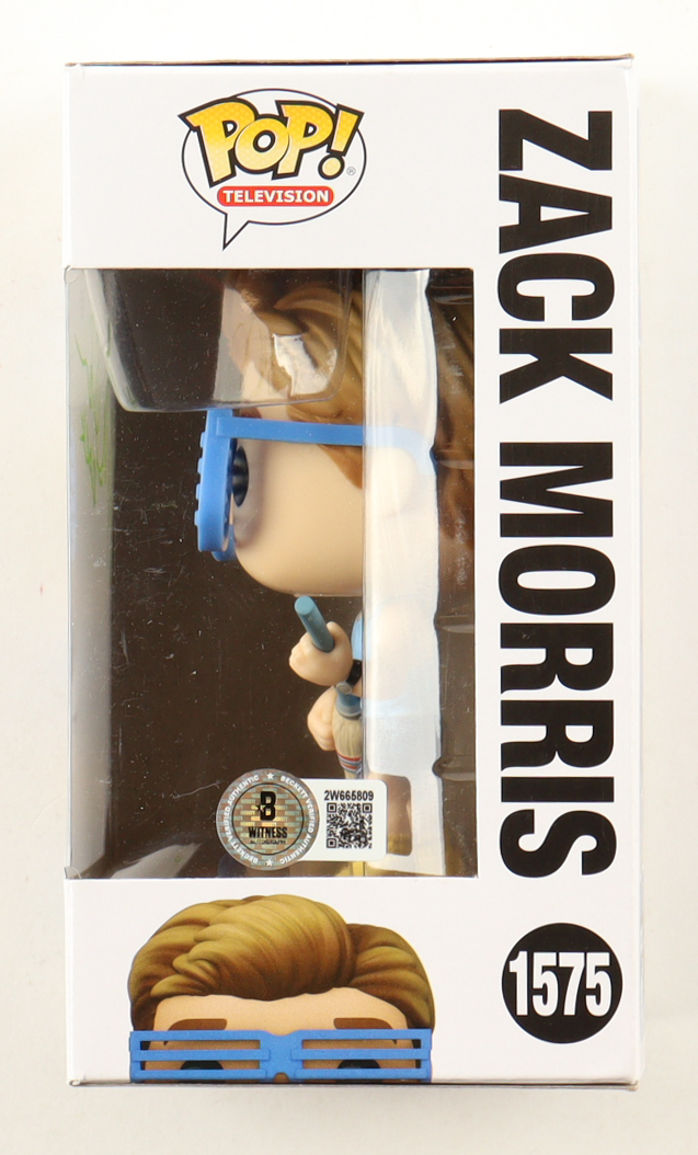 Mark-Paul Gosselaar Signed "Saved By The Bell" #1575 Zack Morris Funko Pop! Vinyl Figure Inscribed "Zack" (Beckett) at PristineAuction.com Mark-Paul Gosselaar Signed "Saved By The Bell" #1575 Zack Morris Funko Pop! Vinyl Figure Inscribed "Zack" (Beckett) at PristineAuction.com