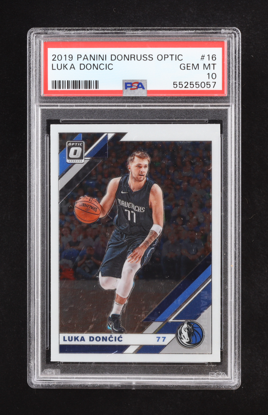 Luka Doncic 2019-20 Panini Donruss Optic #16 (PSA 10) at PristineAuction.com Luka Doncic 2019-20 Panini Donruss Optic #16 (PSA 10) at PristineAuction.com
