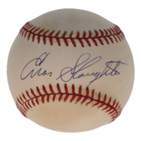 Enos Slaughter Signed ONL Baseball (JSA) at PristineAuction.com