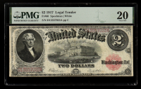 1917 U.S. $2 Legal Tender - Fr# 60 Speelman | White (PMG Very Fine 20) at PristineAuction.com