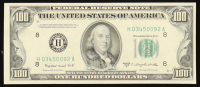 1950-C United States $100 One Hundred Dollar Federal Reserve Note at PristineAuction.com