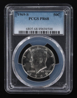1969-S Kennedy Half Dollar - 40% Silver Proof (PCGS PR68) at PristineAuction.com