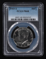 1969-S Kennedy Half Dollar - 40% Silver Proof (PCGS PR68) at PristineAuction.com