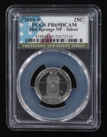 2010-S U.S. National Parks Quarter Series, Hot Springs - 90% Silver Deep Cameo Proof (PCGS PR69 DCAM) at PristineAuction.com