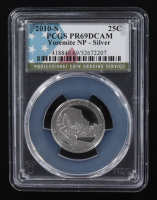 2010-S U.S. National Parks Quarter Series, Yosemite - 90% Silver Deep Cameo Proof (PCGS PR69 DCAM) at PristineAuction.com