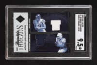 Drew Brees/Ladainian Tomlinson 2003 Double Threads Limited Leaf #DT30 RC #034/100 (SGC 9.5) at PristineAuction.com