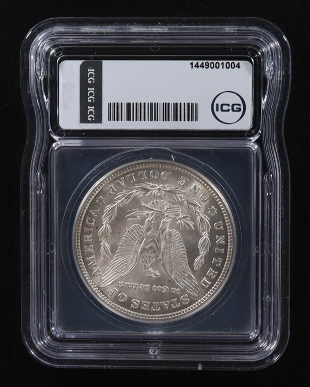 1921 Morgan Silver Dollar (ICG MS64) at PristineAuction.com 1921 Morgan Silver Dollar (ICG MS64) at PristineAuction.com