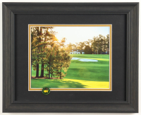 "The Ninth Hole at Augusta National" Custom Framed Photo Display at PristineAuction.com