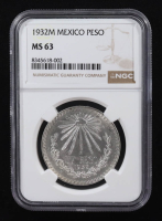 1932-M Mexico Peso (NGC MS63) at PristineAuction.com