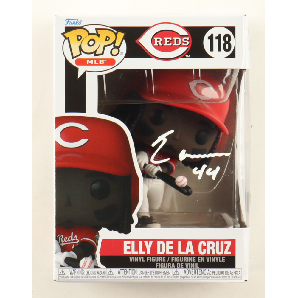 Elly De La Cruz Signed Reds #118 Funko Pop! Vinyl Figure (Beckett) at PristineAuction.com
