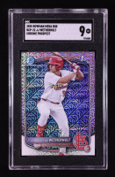 JJ Wetherholt 2025 Bowman Chrome Mega Box Prospects #BCP22 RC (SGC 9) at PristineAuction.com