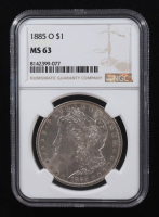 1885-O Morgan Silver Dollar (NGC MS63) at PristineAuction.com