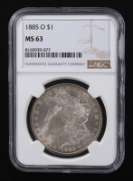 1885-O Morgan Silver Dollar (NGC MS63) at PristineAuction.com