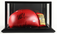 Mike Tyson Signed Everlast Boxing Glove with Display Case (PSA & Tyson) at PristineAuction.com