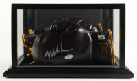 Mike Tyson Signed Pair Everlast Boxing Gloves with Display Case (PSA & Tyson) at PristineAuction.com