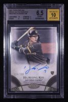 Ha-Seong Kim 2021 Topps Tier One Break Out Autographs #BOAHSK RC #124/200 (BGS 6.5 | Autograph Grade 10) at PristineAuction.com