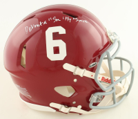 DeVonta Smith Signed Alabama Crimson Tide Full-Size Speed Authentic Helmet Inscribed "Smitty" (Beckett) at PristineAuction.com