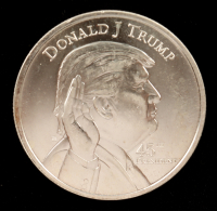 Donald Trump 1oz .999 Fine Silver Bullion Round at PristineAuction.com