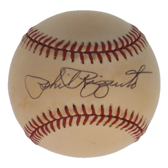Phil Rizzuto Signed OAL Baseball (JSA) at PristineAuction.com Phil Rizzuto Signed OAL Baseball (JSA) at PristineAuction.com