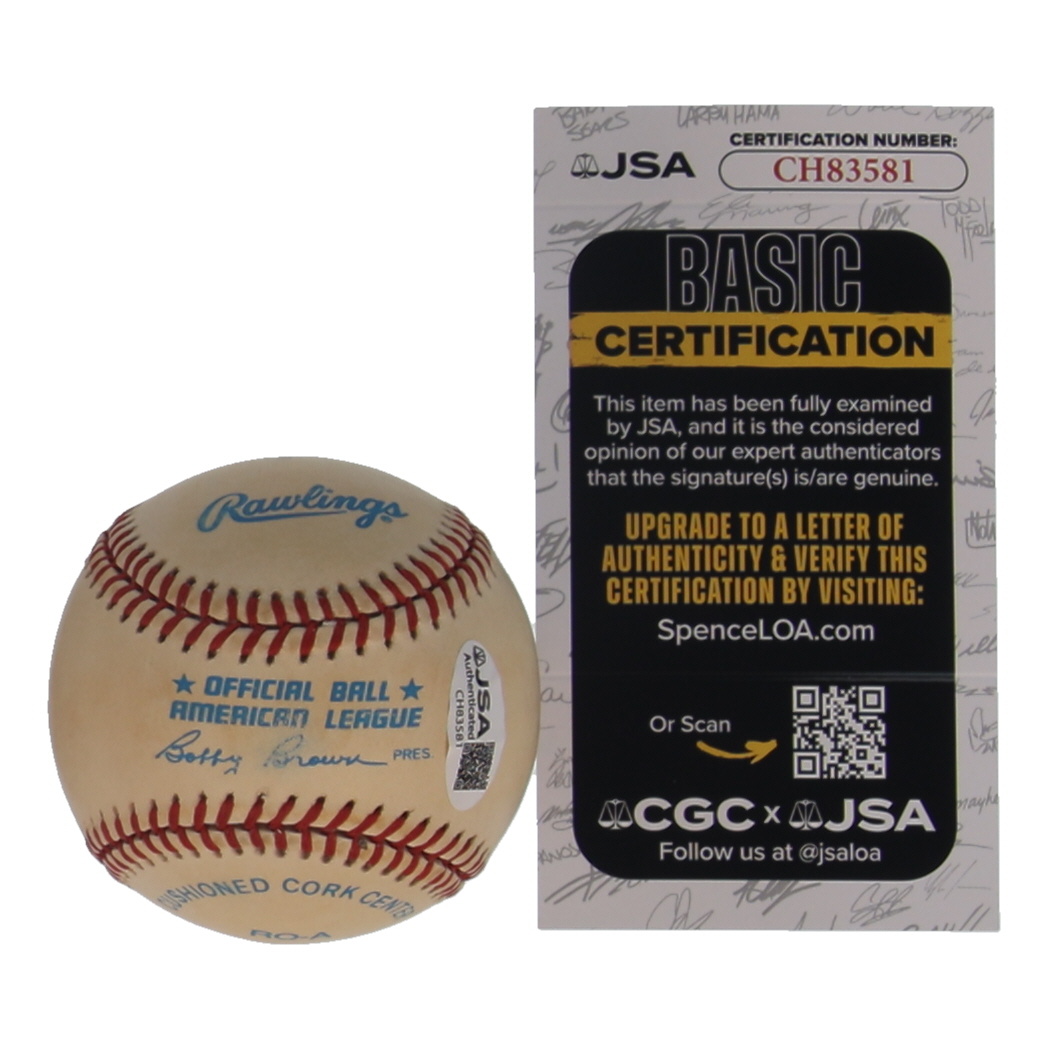 Phil Rizzuto Signed OAL Baseball (JSA) at PristineAuction.com Phil Rizzuto Signed OAL Baseball (JSA) at PristineAuction.com