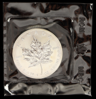 1989 Canada $5 Maple Leaf 1oz .9999 Fine Silver Coin at PristineAuction.com