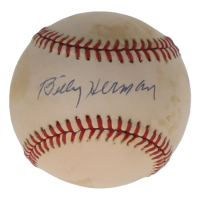 Billy Herman Signed ONL Baseball (JSA) at PristineAuction.com