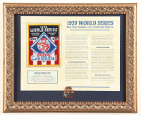 1939 World Series Custom Framed Photo Display at PristineAuction.com