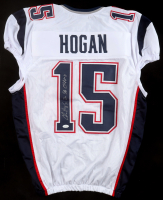 Chris Hogan Signed Jersey Inscribed "2x SB Champ" (JSA) at PristineAuction.com