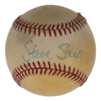Steve Sax Signed ONL Baseball (JSA) at PristineAuction.com