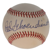 Red Schoendienst Signed ONL Baseball (JSA) at PristineAuction.com