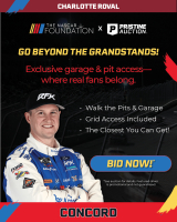 NASCAR Garage & Pit Passes for the Bank of America ROVAL 400 | Concord (October 3-5, 2025) at PristineAuction.com