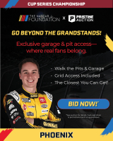 NASCAR Garage & Pit Passes for the Cup Series Championship | Avondale (October 31 - November 2, 2025) at PristineAuction.com