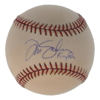 Tim Salmon Signed OML Baseball Inscribed "King Fish" (JSA) at PristineAuction.com