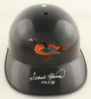 Frank Robinson Signed Orioles Full-Size Authentic On-Field Batting Helmet Inscribed "HOF 81" (Beckett) at PristineAuction.com