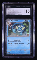 Vaporeon Pokemon 2025 Black Star Promos Prismatic Evolutions Poster Collection #168 (CGC 10) at PristineAuction.com