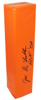 Joe DeLamielleure Signed End Zone Pylon Inscribed "HOF 03" (Schwartz) at PristineAuction.com
