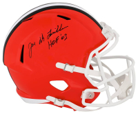 Joe DeLamielleure Signed Browns Full-Size Speed Helmet Inscribed "HOF '03" (Schwartz) at PristineAuction.com
