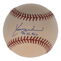 Kerry Wood Signed OML Baseball Inscribed "98 NL ROY" (JSA) at PristineAuction.com
