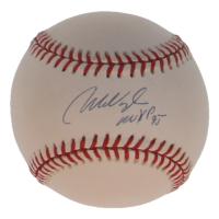 Mo Vaughn Signed OAL Baseball Inscribed "MVP 95" (JSA) at PristineAuction.com